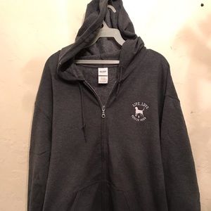 Hooded Zipper Sweatshirt